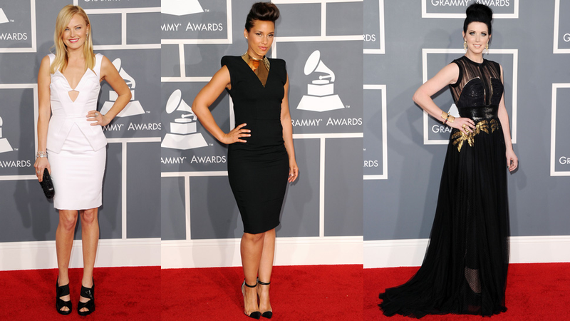 Illustration for article titled Sartorial Inanity Abounds on Grammys Red Carpet
